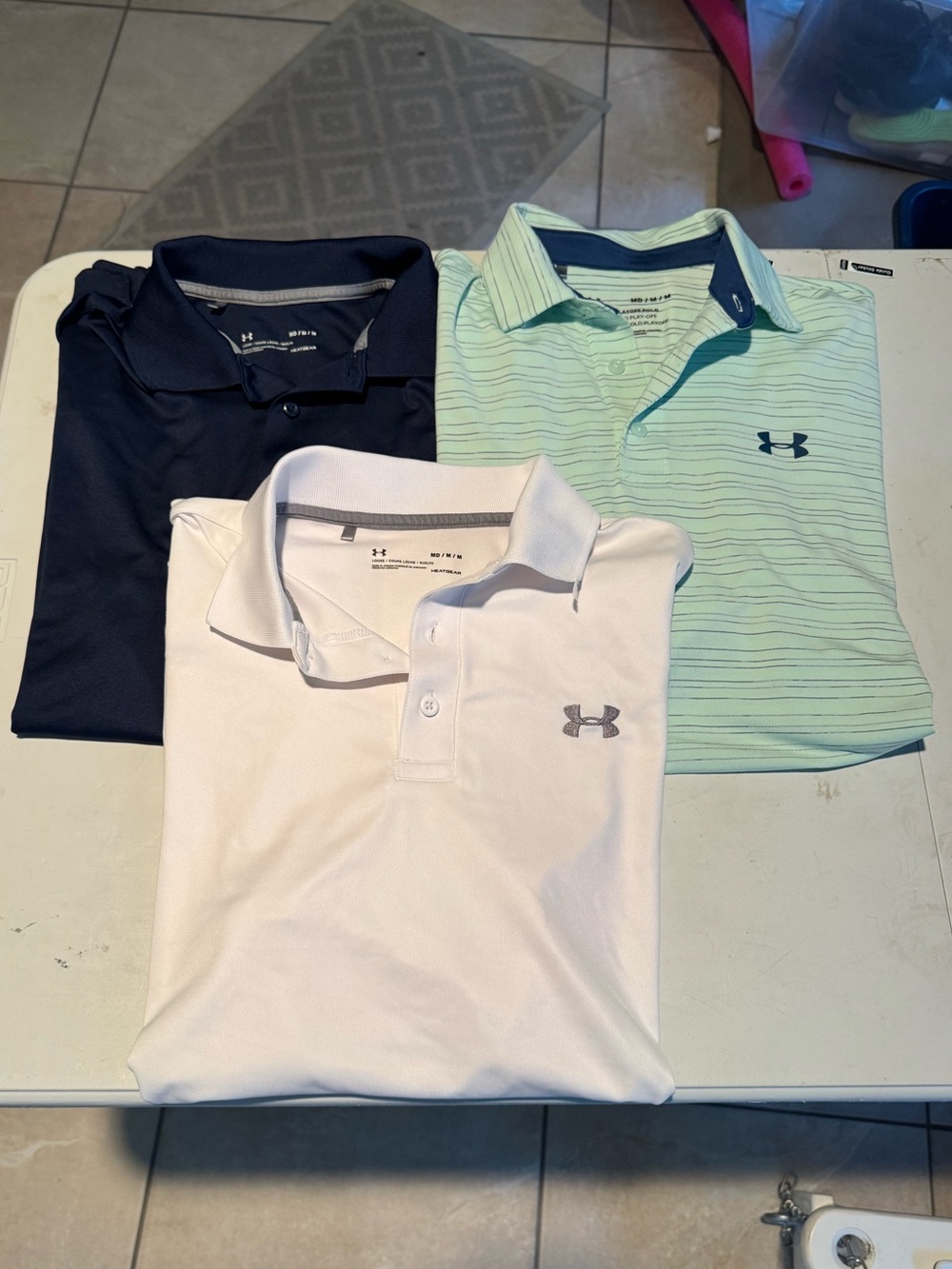 Set of Under Armour polos